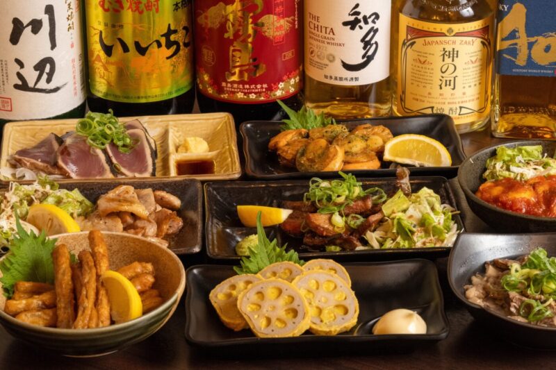 逸品料理に地酒が進む！
　　淀屋橋駅５分の居酒屋